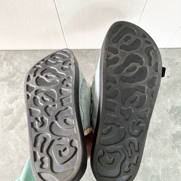 Aerosoles Olivia Slide Sandal for Women size 8 black tan blue - Picture 6 of 8